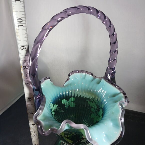 Fenton Art Glass-New Century XXI Collection Multiple Signature - Picture 8 of 10